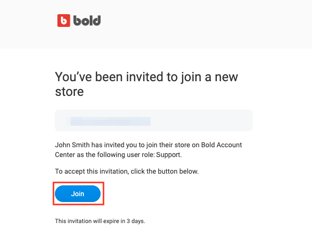 Join email