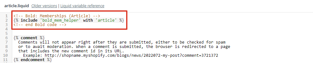 copy and paste this code