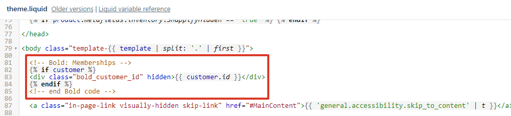 Copy and paste this code