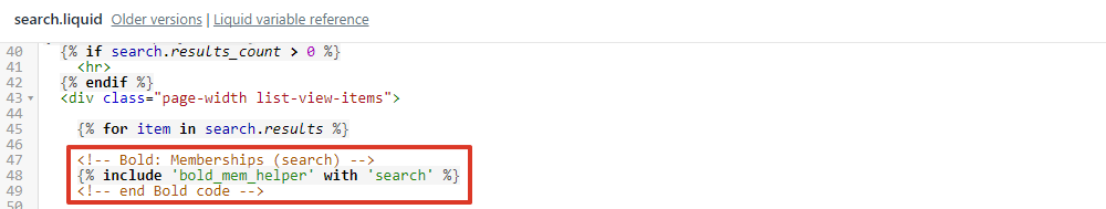 Copy and paste this code