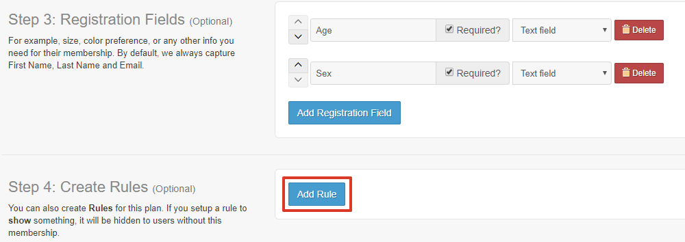 Select Add Rule