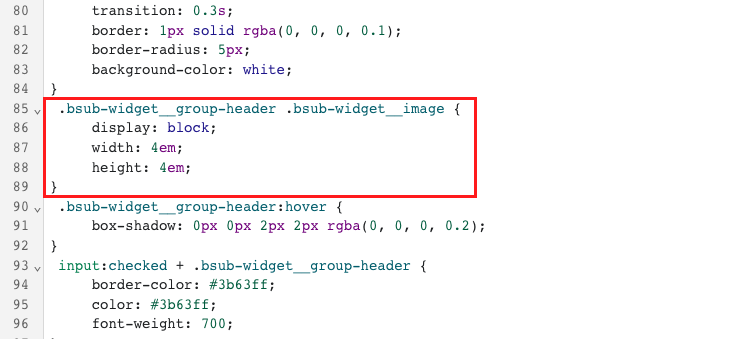 bsub.css file