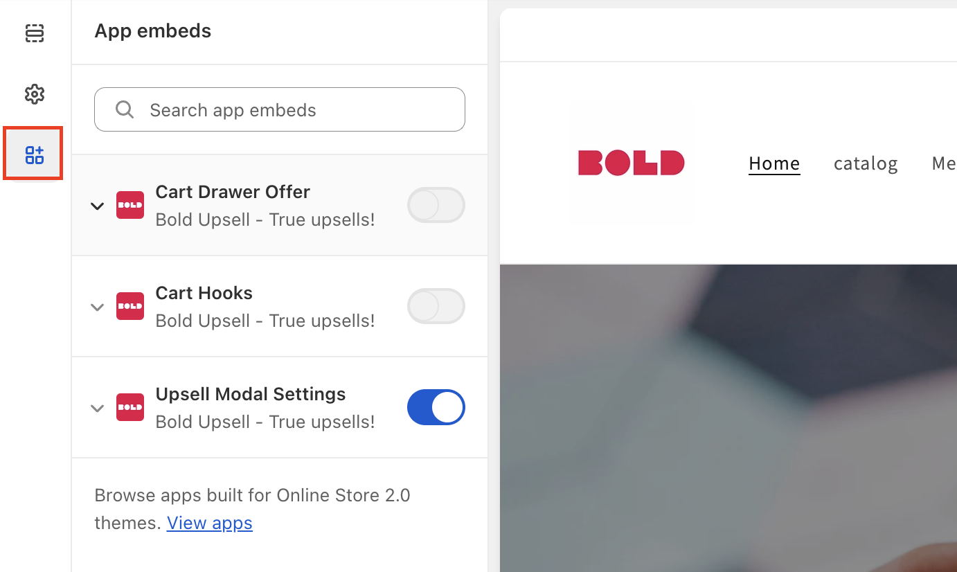 App embeds