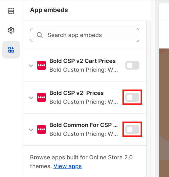 Enable Bold Common For CSP v1/v2 and Bold CSP v2: Prices
