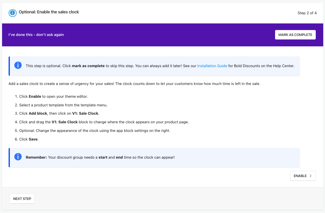Activate Bold Discounts Bold Commerce Help Center