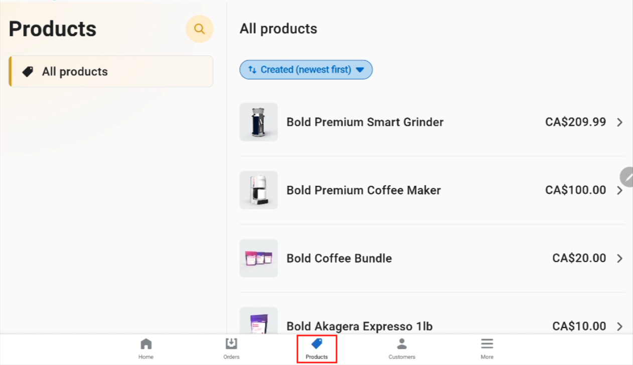 Products