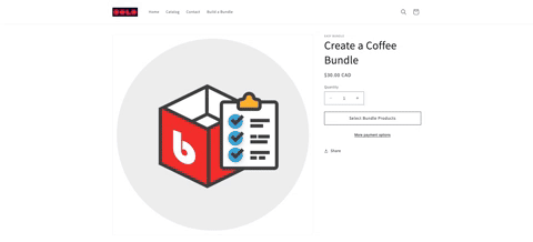 Dummy Product Example