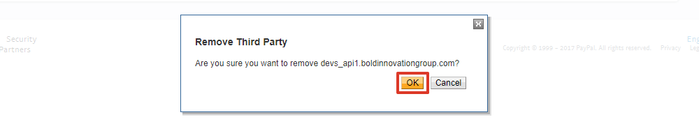 Select OK