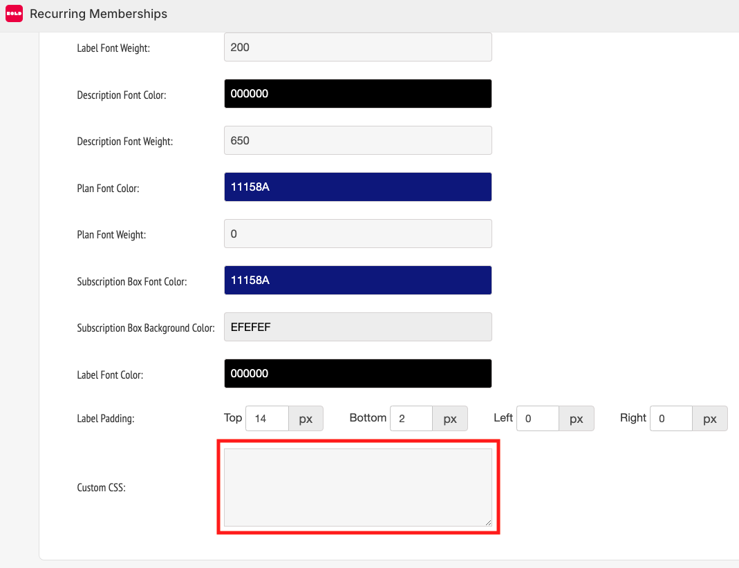 CSS Input Box