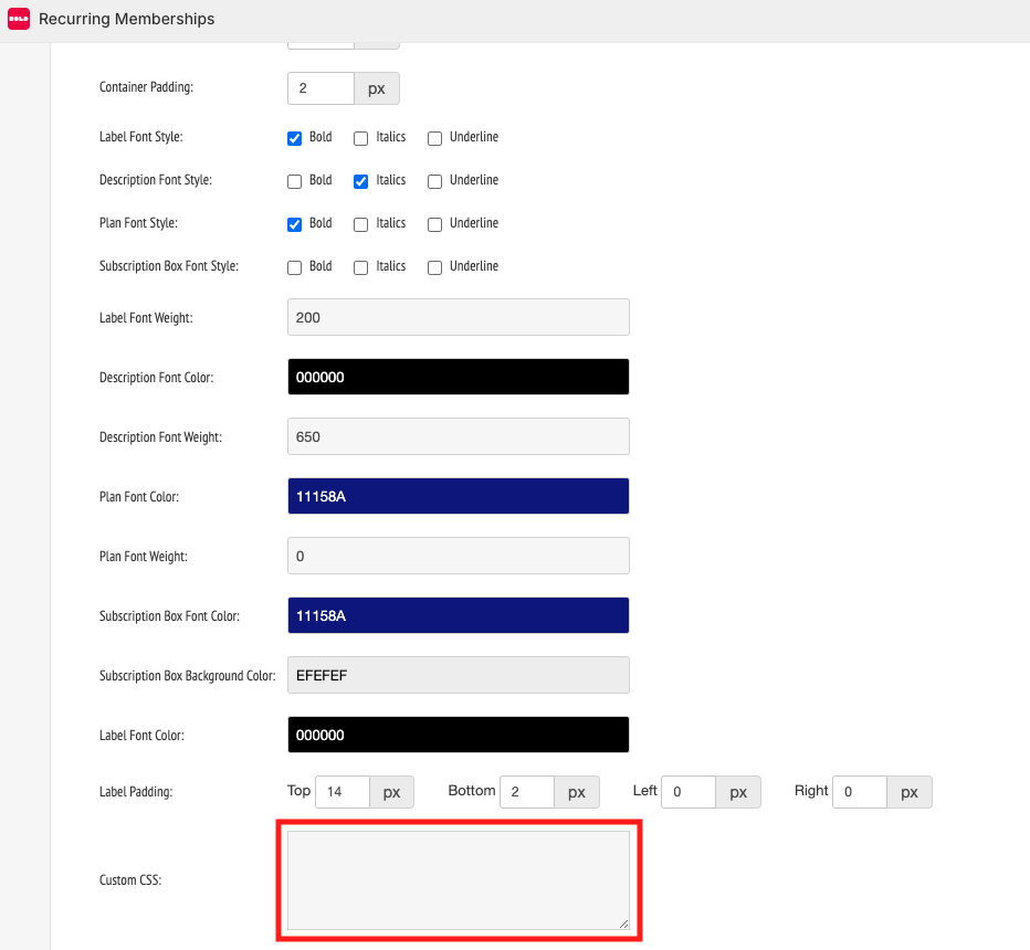 CSS Input Box