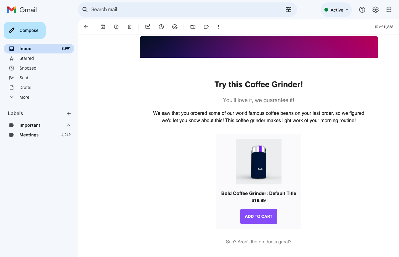 Post Purchase Email Upsells