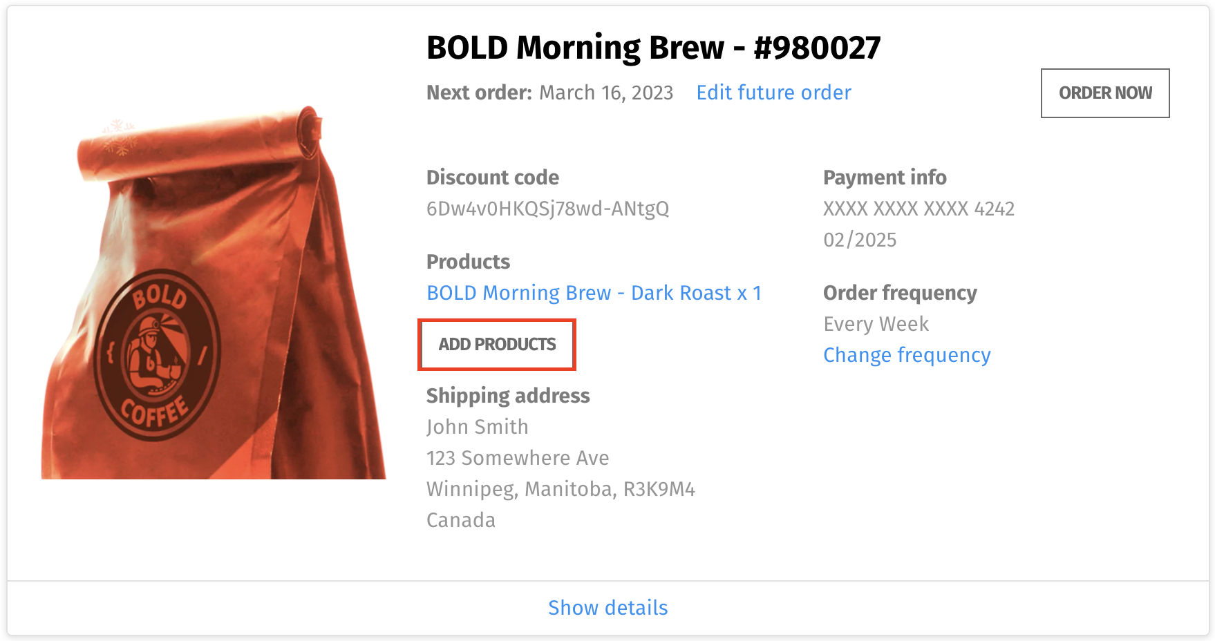 Add Products