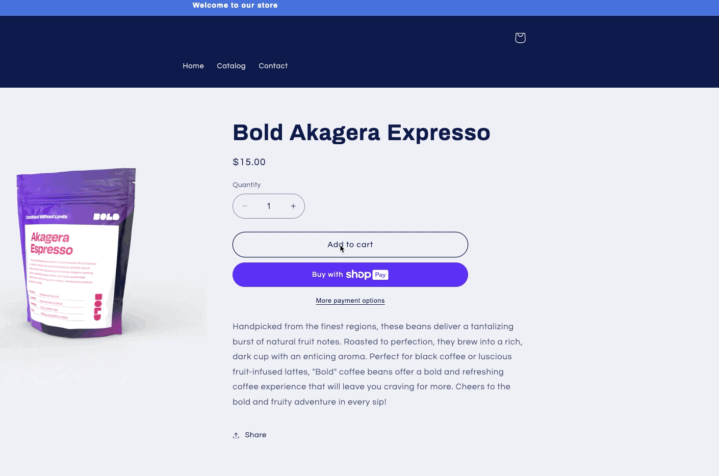 Upsell a subscription example