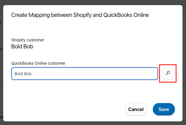 Customer search
