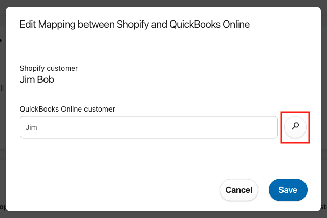 Customer search
