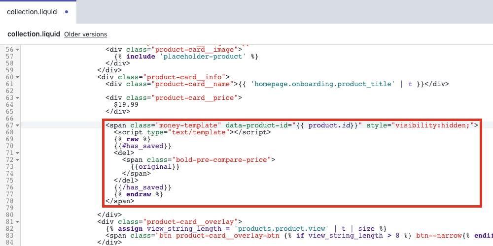 Paste Collection Code