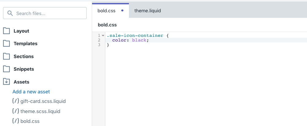 Add your CSS Styling