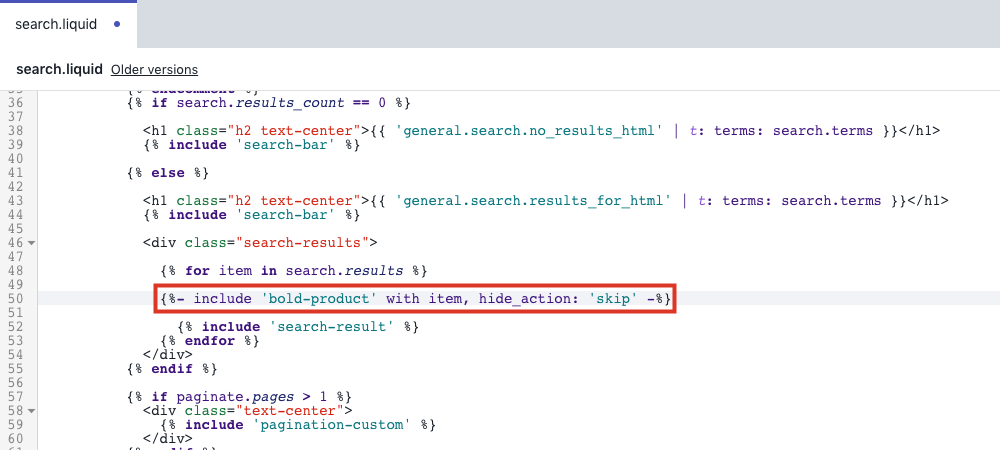 Copy and paste the code