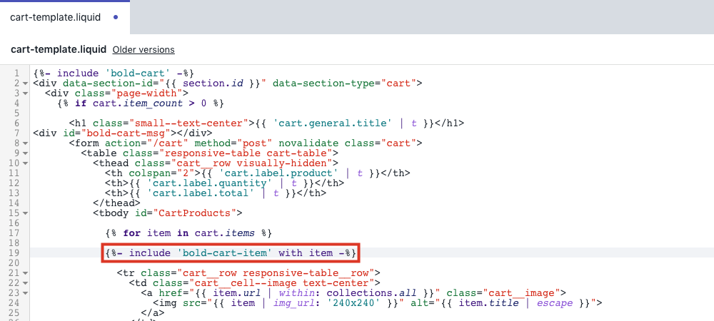 Copy and paste the code