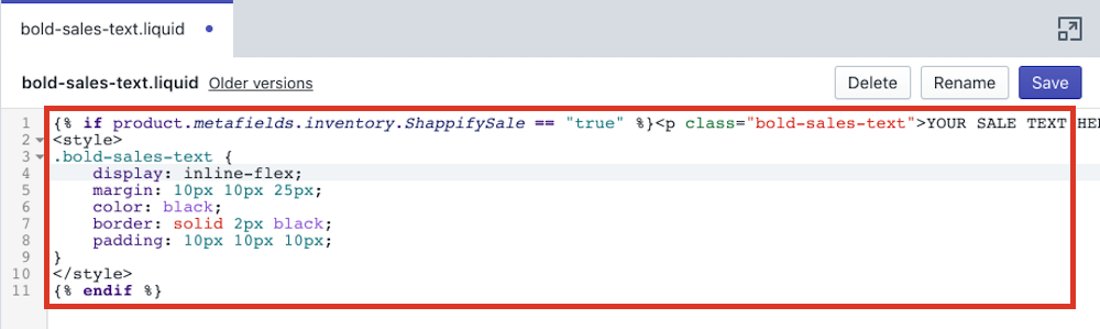 Paste Code