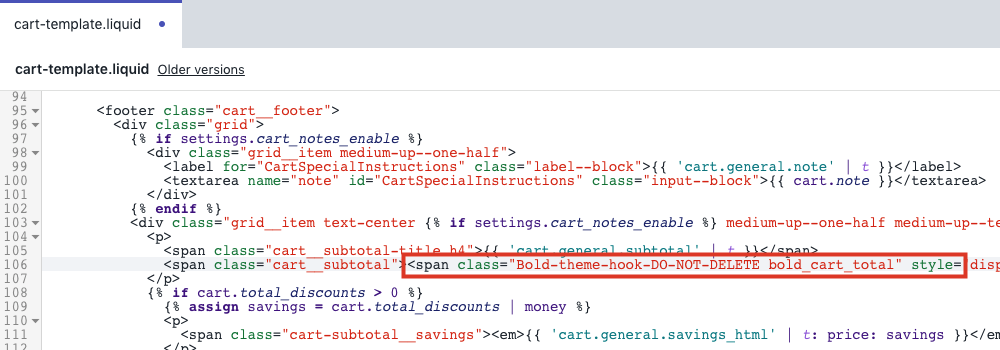 Copy and paste the code