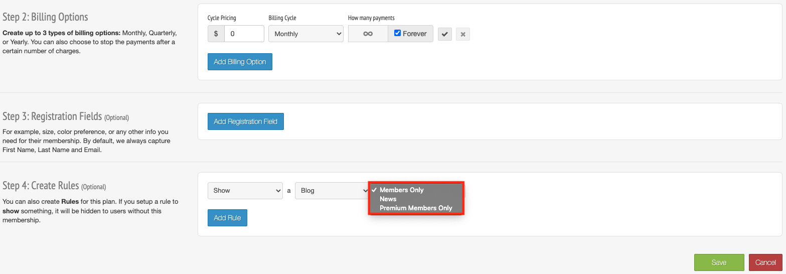Select a Blog