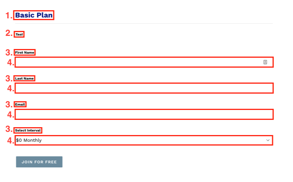 Widget Example
