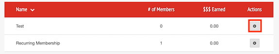 Bold Memberships Settings