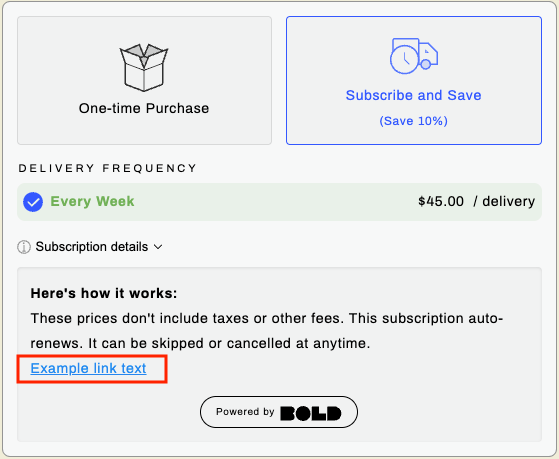 Example link text