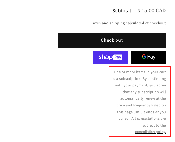 Cart page 2.0 themes