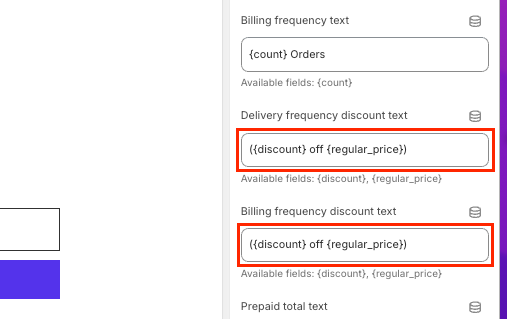 {regular_price} merge fields