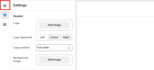 Sections icon
